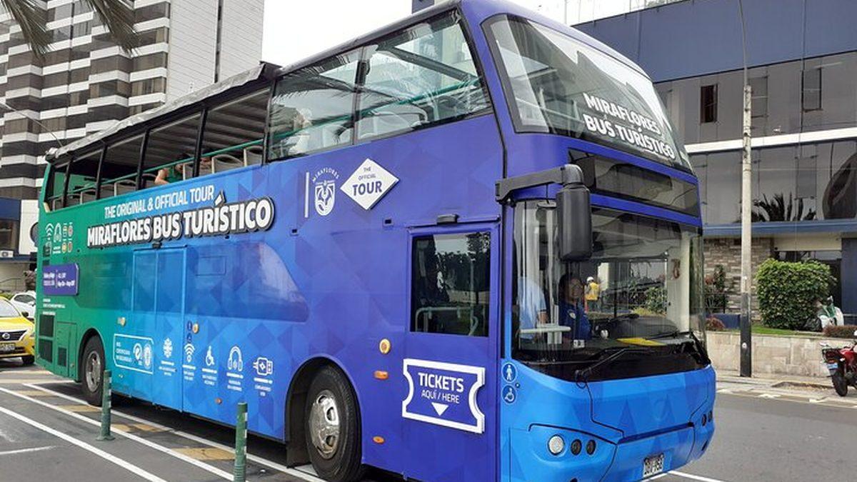 מירפלורס בוס טוריסטיקו לימה - אוטובוס התיירים אוטובוס התיירים של מירפלורס בוס טוריסטיקו (Miraflores Bus Turistico) בלימה (צילום: Viator)